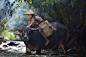 Children with Buffalo by SIRISAK BOAKAEW on 500px