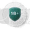 18岁到19岁,绿色,遮护的手势,计算机图标,雕刻图像,分离着色,白色,创造力,安全的,古老的