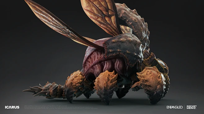 3D Creature Models for ICARUS-花瓣网