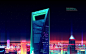 摩洛哥ROMAIN霓虹的城市之夜矢量插画-Romain Trystram [29P] (8).jpg