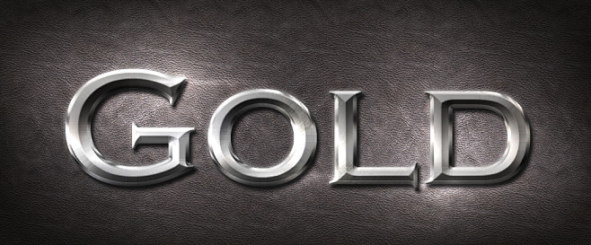 质感金属特效2 字体特效 特技 字体效果.