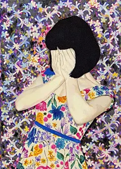 【日本女画家Naomi Okubo大久保如彌插画作品欣赏】
Naomi Okubo 大久保如彌1985年出生的日本画家。她毕业于Musashino Art University武藏野美术大学。她的作品很大程度上受了时尚的影响，有种装饰的感觉，但图案隐藏在葱郁奇特的组合里。主体物以非常独特、非传统的面貌表现出来。她的作品是非传统的、独特的，却用了一种意想不到的雅致的方式来描绘。