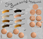 Skin Swatches and Tutorial by *ThePurpleSorcerer on deviantART