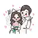 iPad手绘｜可爱婚纱头像 - 小红书