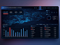 Futuristic Interface UI #02 graphic infographics dashboard big screen visualization dataviz animation aftereffects ae hud ui design