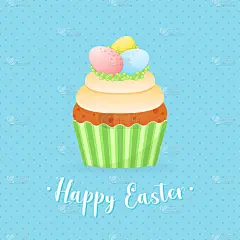 可爱的复活节贺卡