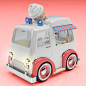 Cartoon Cars  3D Modelled in Maya  3-1