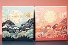 清新产品包装样机模型图片