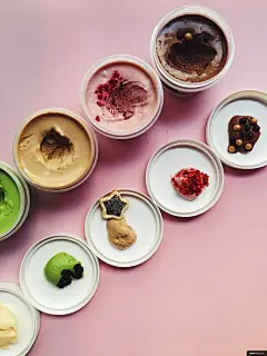 冰淇淋 甜点 样品 粉色 治疗 冷 美食摄影图片图片壁纸