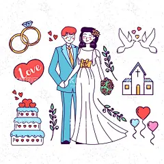 婚礼情侣  - 源文件下载【酷图网】七夕,情侣,情人节,浪漫,约会,纪念日,爱人,恋人,恋爱,接吻,求婚,温馨,亲密,牵手,拥抱,情侣头像,男孩,女孩,情侣插画,love,表白,婚庆,婚礼卡通,七夕情侣,甜蜜爱情,Love,爱情,我爱你,婚礼情侣,结婚新人,婚礼人物,婚礼仪式,浪漫七夕,情侣约会,结婚情侣,卡通情侣,人物头像,人物卡通