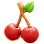 Cherry  3D Icon