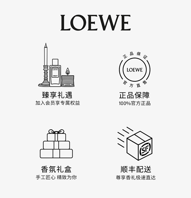 【官方正品】LOEWE罗意威金银花香氛香...