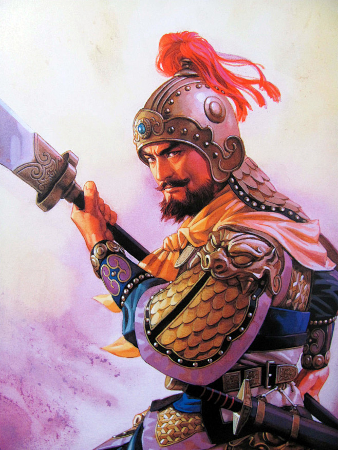 三国志英杰插画集魏延
