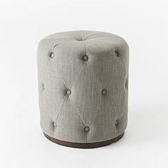 Tufted Round Ottoman...