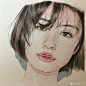 这里有一份超美的水彩画，请注意查收