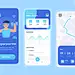 Fitness &amp; Workout App uiux app ux ui fit excercise 健身房app 健身房地图 跑步app 跑步app 健身app 锻炼 锻炼追踪器 锻炼app
