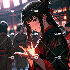 Ai产生的 女孩 阴阳师 和谐 京都 传召 降神会 式神 幻影