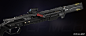EPM28 (MASTODON) Concept Design - Oceanic, Gankhulug Narandavaa : Give your enemy a rush of energy with the EPM28! This Nexan energy based semi-automatic shotgun, also known as the Mastodon shows why Nexus maintains their dominance in the Oceanic war. The