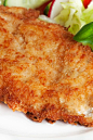 Easy and Delicious Ranch Parmesan Chicken 6 boneless chicken breast 1 cup dry bread crumbs, (even better, use panko breadcrumbs) 1⁄4 cup (up to 1/3) parmesan cheese 1 tsp seasoning salt 1⁄2 tsp (up to 1) black pepper, ground 1⁄2 tsp (up to 1) garlic powde