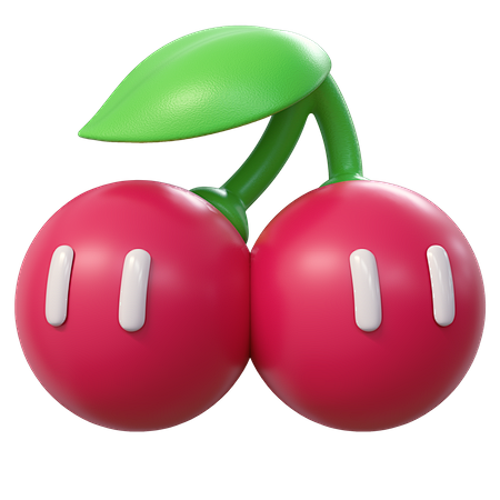 Red Cherry 3D Illust...