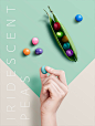 多彩立体创意水果 蔬菜葡萄石榴西兰花美食餐饮 海报PSD设计素材