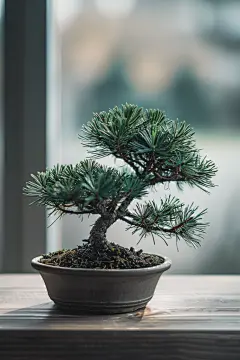 美景植物黑松图片摄影图