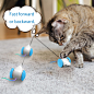 Amazon.com : Cdycam Interactive Cat Mouse Toys, Automatic Kitten Mouse Toys with LED Light, Smart Electric Moving Squeaking Sound Cat Mice Toys, USB Rechargeable, for Indoor Pet Exercise (Yellow) : Pet Supplies