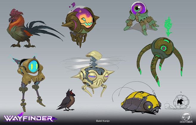 Wayfinder pets, ambi...