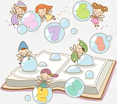 书本壁纸矢量图 创意素材