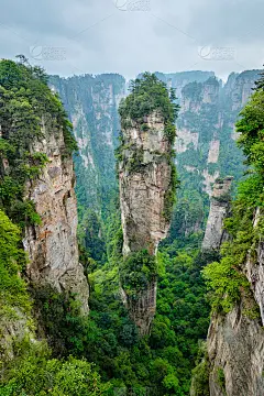 张家界的山,中国