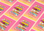 Grilled Cheese Wonderland : Foodtruck Branding and Illustration for Grilled Cheese Wonderland ©2016 W.A.B.B