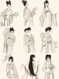 “ 汉服人物造形 … ”丨杨小洋 · 绘 ​​​​