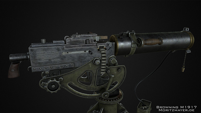 Browning M1917, Mori...
