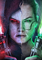 The Light & Darkness in Rey by BossLogic Inc #StarWars