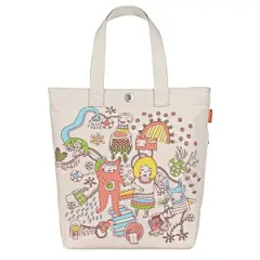 神游到帆布太空：你是不是也爱幻想、爱插画？让“优袋物语”和你一起天马行空吧 |我在 @暖岛网 发现了优袋物语帆布单肩包艺术家设计J004A010，分享给大家。