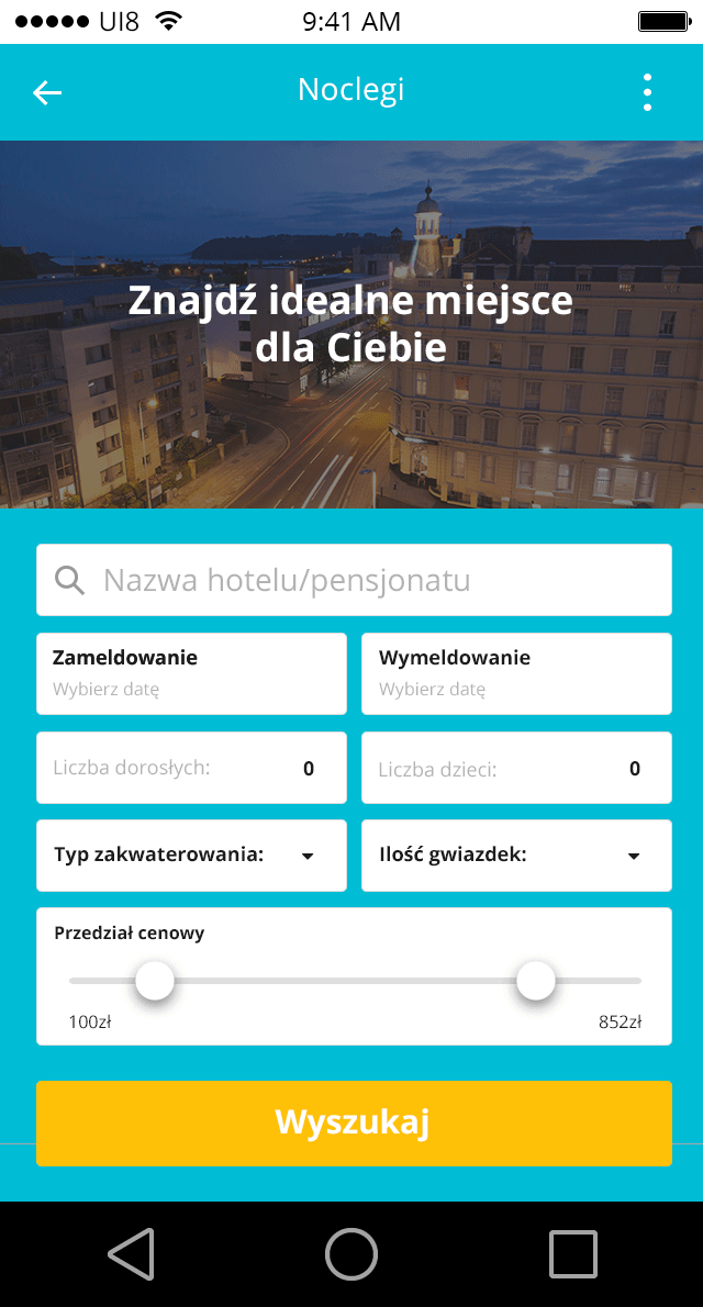 Mobile app for touri...