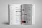 Brand Manual  Clean indesign A4 Brand Manual template. 30 pages  A4 in