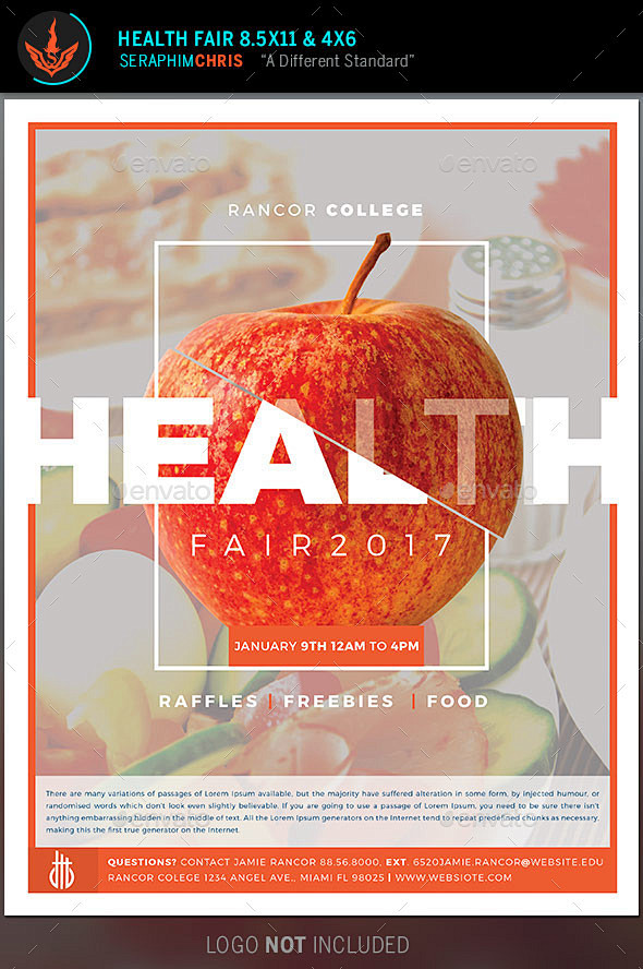 Health Fair Flyer Te...