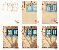 ipad钢笔淡彩｜阳光洒落的窗户_2_Phoebe_来自小红书网页版