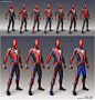 【漫威蜘蛛侠】角色-加拿大画师在Spider Man（Ps4）游戏里的设定稿-设定画集-微元素 - Powered by Discuz!