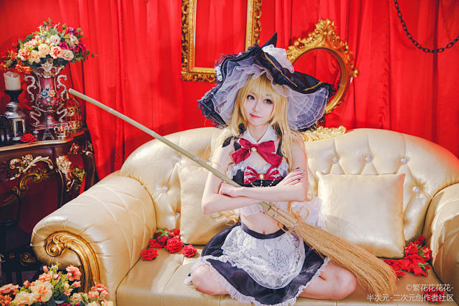 #东方#雾雨魔理沙  cn：繁花