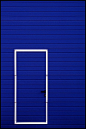 Blue door