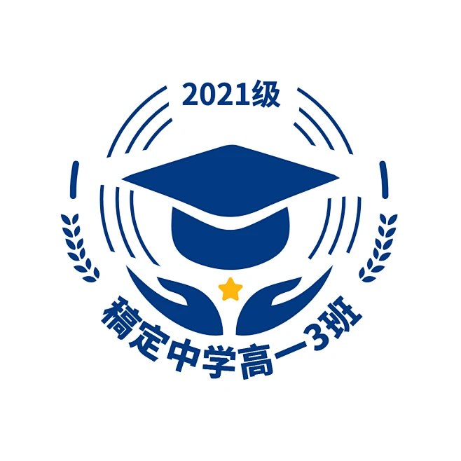 班级班徽校徽学士帽头像logo素材-花瓣网