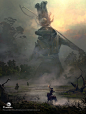 Assassin's Creed Origins, Martin Deschambault : Giant god Sobek