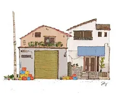 老房子，小日子，平淡而真实。（via  Qin Leng） ​​​​