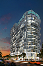 Miami Design District Tower,Courtesy of Studio Gang Architects