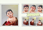快乐成长baby儿童相册排版设计