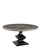 Vivian Inlay Dining Table