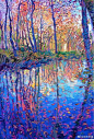 大自然的色彩 . Erin Hanson ​ ​​​​