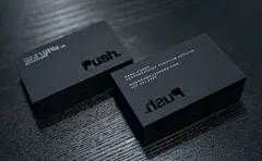 美国Mark Unger靓丽的彩喷名片设计欣赏